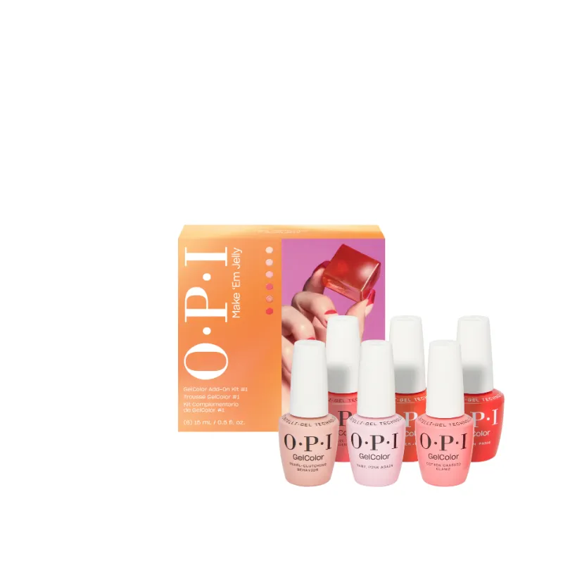 Make 'em Jelly | Pack de vernis semi-permanent | 6 x 15ml Make 'em Jelly | Pack de vernis semi-permanent | 6 x 15ml