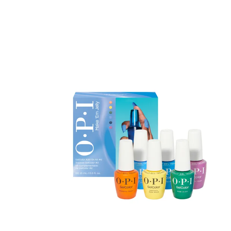 Make 'em Jelly | Pack de vernis semi-permanent (2) | 6 x 15ml Make 'em Jelly | Pack de vernis semi-permanent (2) | 6 x 15ml