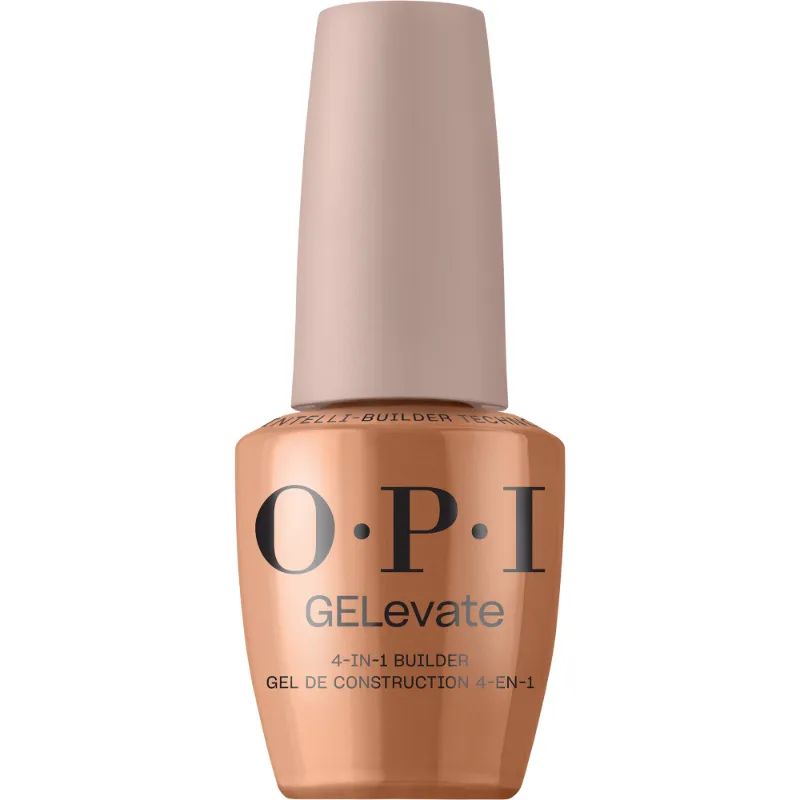 GELevate 4-in-1 Builder Fill My Espresso – brown builder gel for strengthening and extending, soak-off, vegan & HEMA-free.