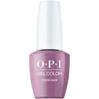 Cyborn Again - GelColor - 15ml OPI Cyborn Again purple gel polish with metallic finish. Semi-permanent nail polish in an intense, futuristic purple shade with a metallic finish, perfect for a bold and striking look.
