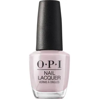OPI nagellak Don't Bossa Nova Me Around, subtiele nude tint met een glanzende afwerking voor een verfijnde en elegante look.