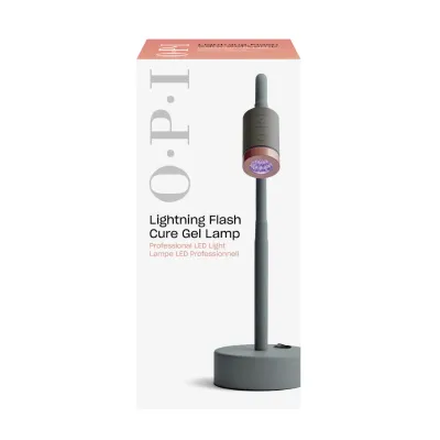 Wireless OPI Lightning Flash Gel Lamp for nail professionals – fast curing for gel nails and nail art in beauty salons