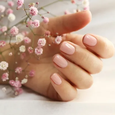 Manicure categoriefoto met huidverzorgingsproducten voor handen en nagels