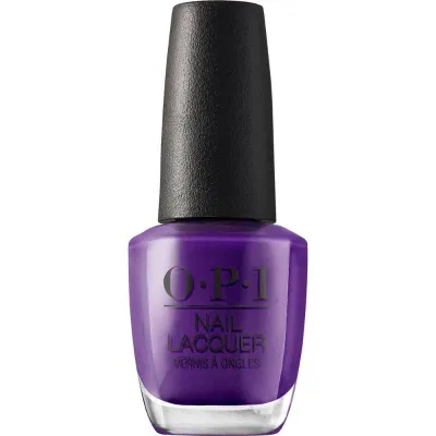 OPI nail polish Purple with a Purpose, vibrant purple shade with a shimmering finish for a bold and striking look.