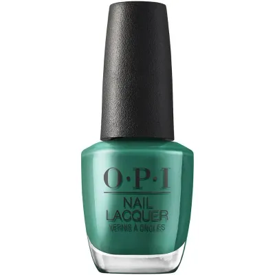 OPI Rated pea-G nail polish – green color with a glossy finish for a fresh, vibrant look.