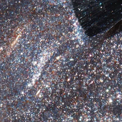Granite gray, shimmer, OPI nail polish “OPI Nails the Runway” – sparkling shade for standout nails.
