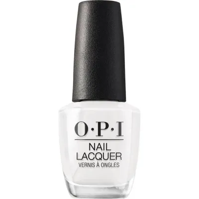 Alpine Snow - 15ml Vernis OPI Alpine Snow 15ml – blanc finition brillante, classique et longue tenue, idéal pour les professionnels beauté.