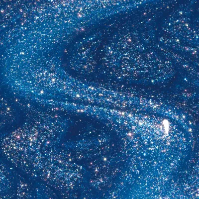 Nail polish blue classic glitter OPI - OPI Wicked Collection