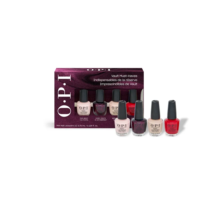 Vault Must-Haves | Nagellak mini-pack | 4 x 3,75ml
