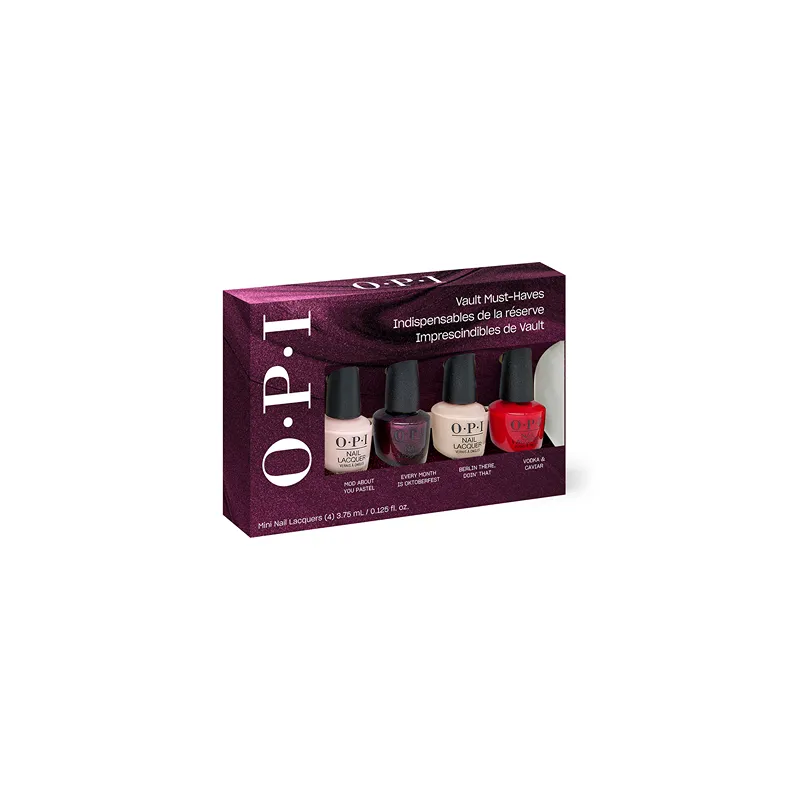 Vault Must-Haves | Nagellak mini-pack | 4 x 3,75ml