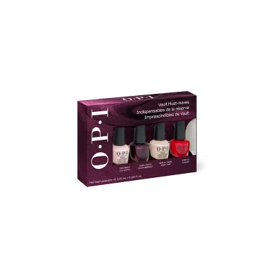 Vault Must-Haves | Nail polish mini-pack | 4 x 3,75ml