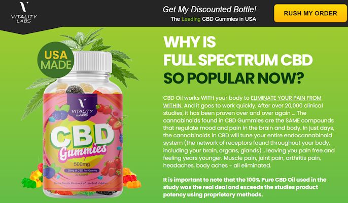 Vitality Labs CBD Gummies How Long Does It Take for CBD Gummies to Work?