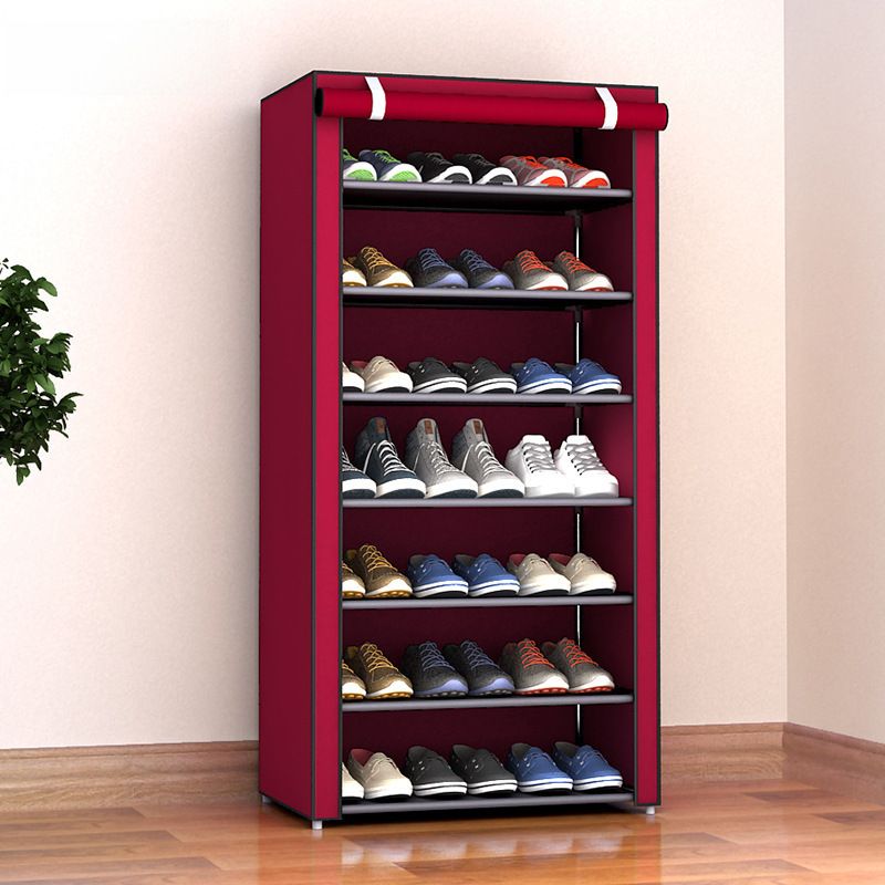 Étagère à chaussures de rangement anti-poussière, armoire à chaussures multicouche, petite étagère à chaussures, dortoir, étagère de rangement Simple
