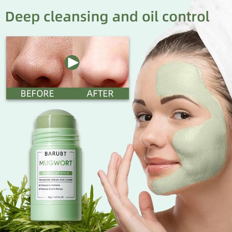 BARUBT bâton de Film de boue nettoyage en profondeur réparation douce des points noirs soins du visage masque de frottis