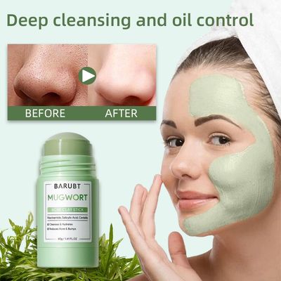 BARUBT bâton de Film de boue nettoyage en profondeur réparation douce des points noirs soins du visage masque de frottis