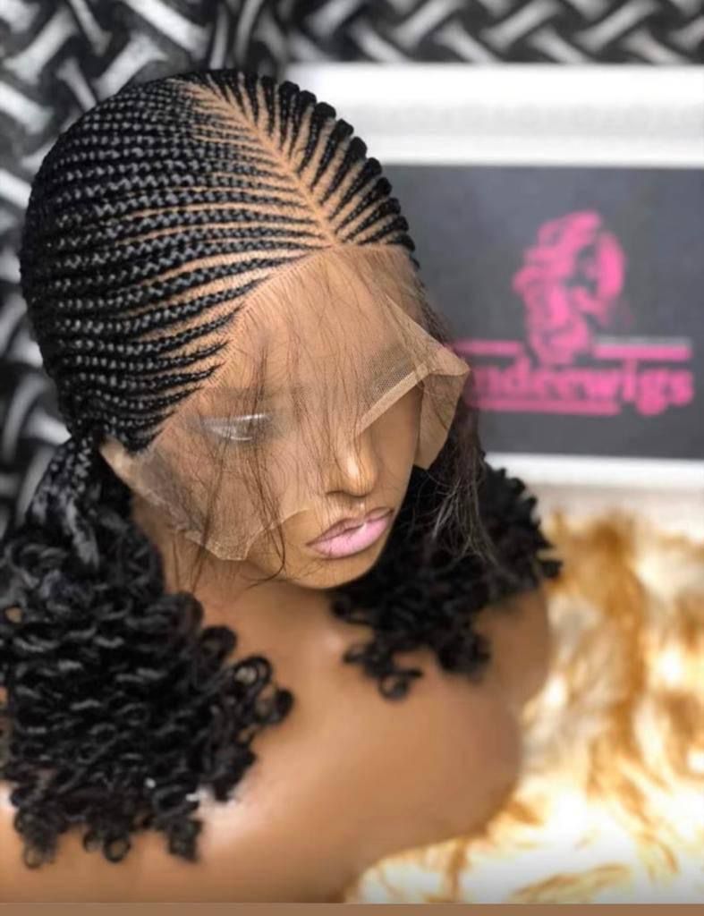 Medium and Small Knotless Wigs