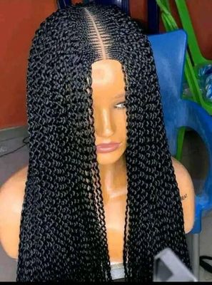 All human hair glueless wig