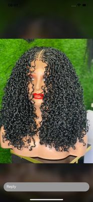 All human hair glueless wig