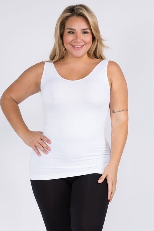 Seamless Reversible Tank Top O/S  PLUS
