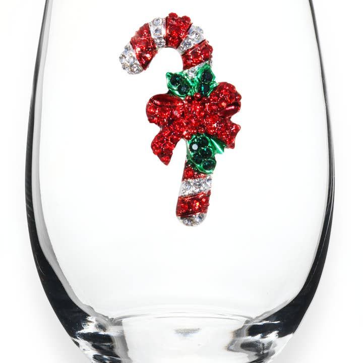 Queens Jewels Stemless Glass HOLIDAY