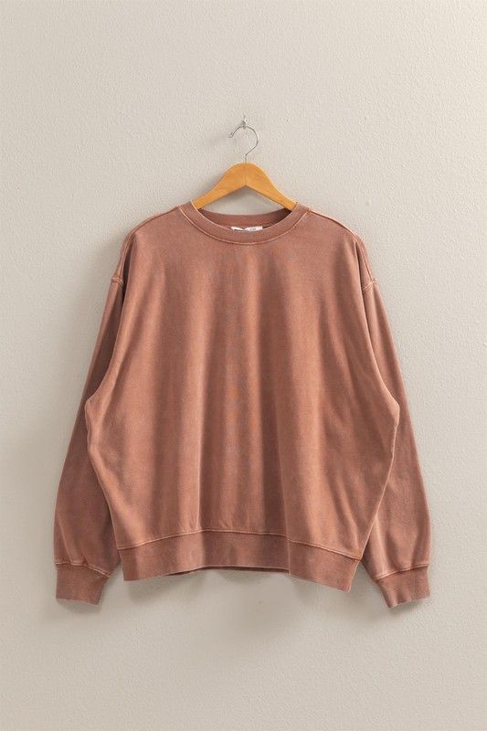 HYFVE Chestnut Oversized Sweatshirt