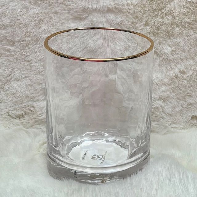 Mary Square Hammered Glass
