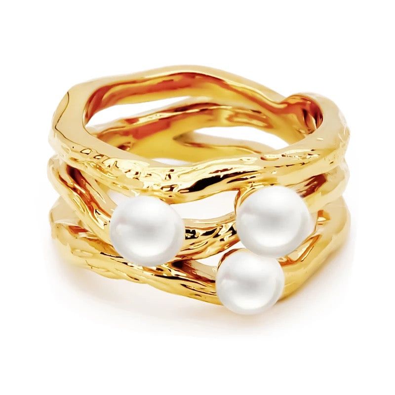Sahira Sonora Pearl Ring  SIZE 7