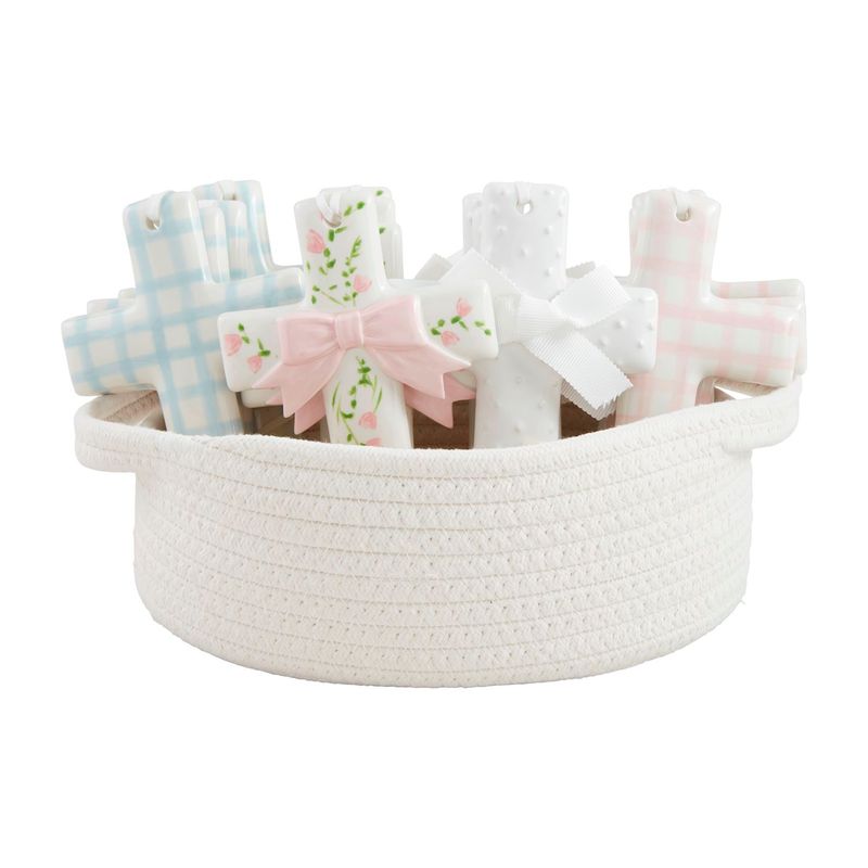 Mud Pie Ceramic Cross