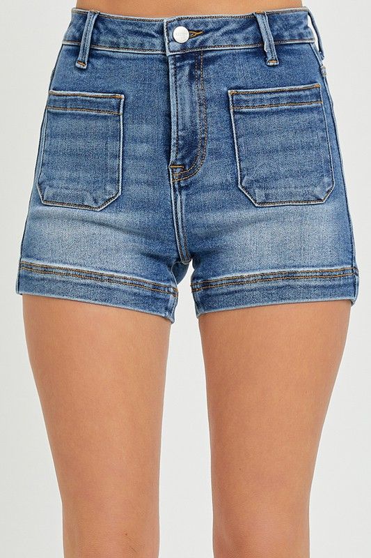 Risen HR Patch Pocket Denim Short