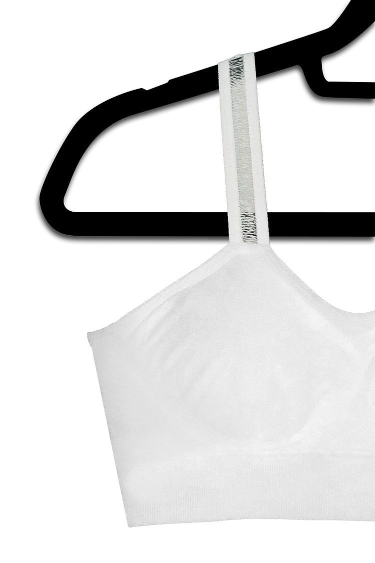 Strap Its White Sheer Bra