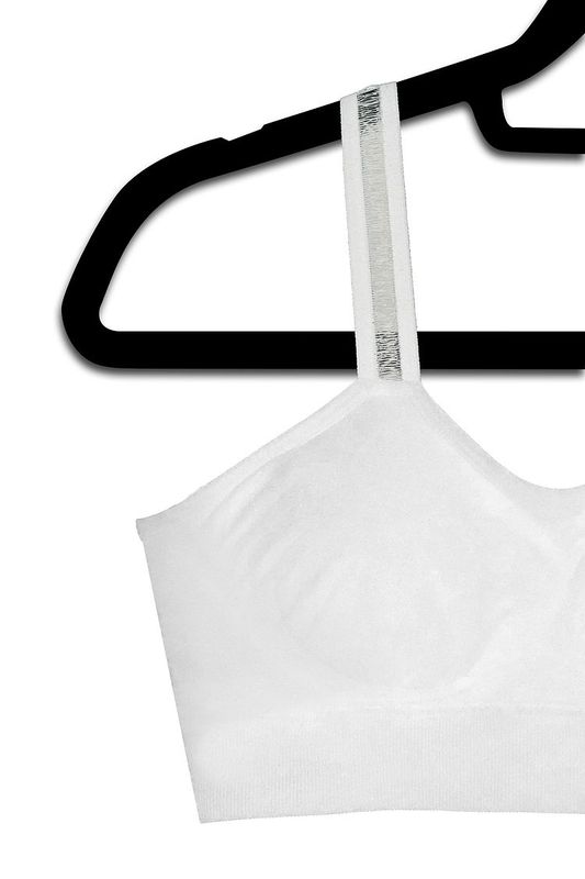 Strap Its White Sheer Bra
