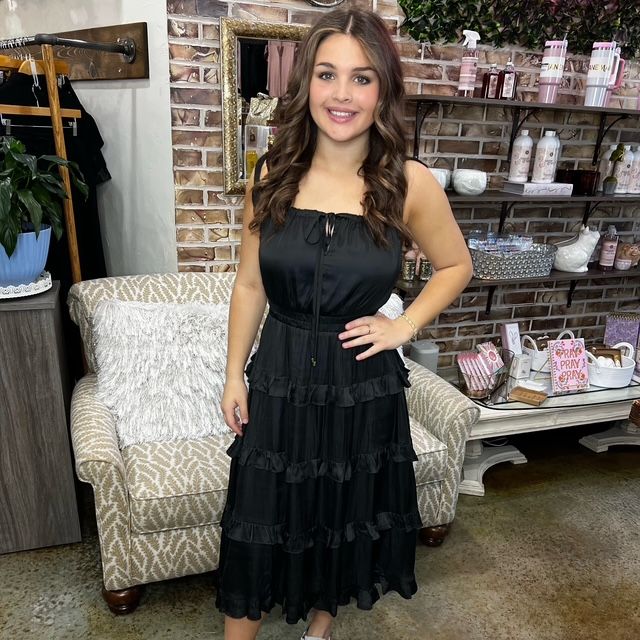 Jane Alexandria Black Dress