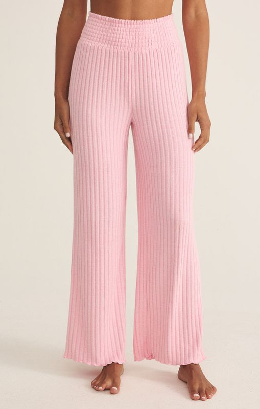 Z Supply Dawn Smocked Rib Pant