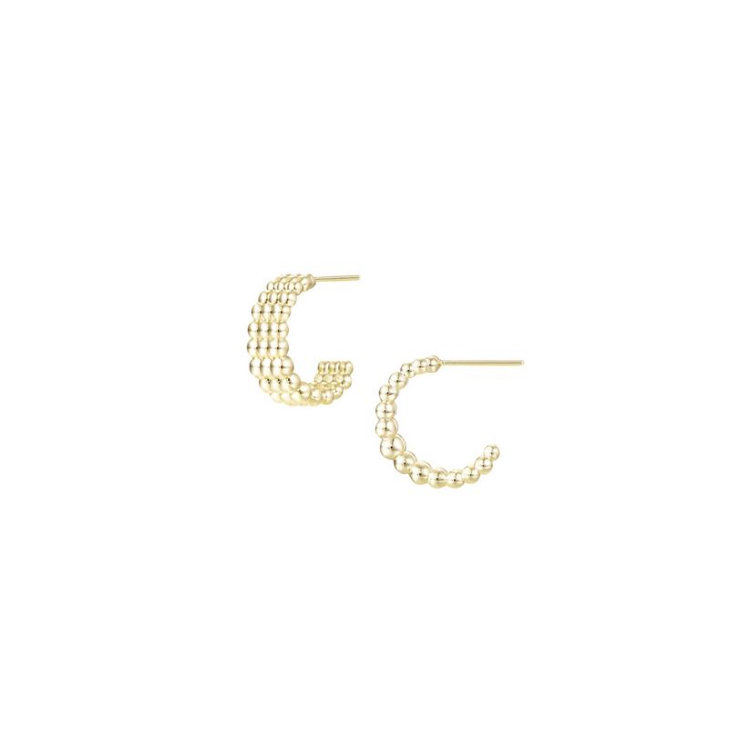 Natalie Solaris Gold Hoop