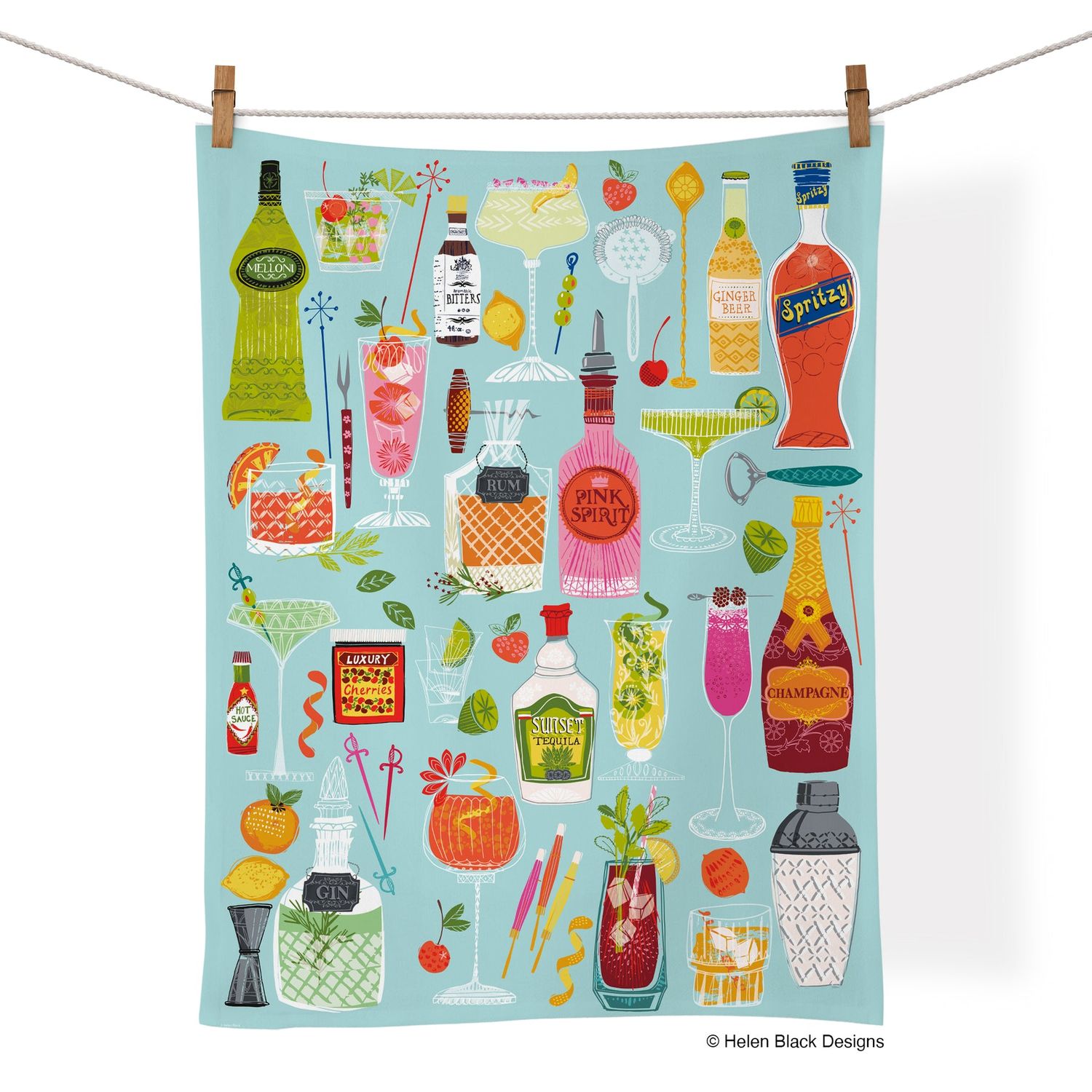 Werkshoppe Tea Towel