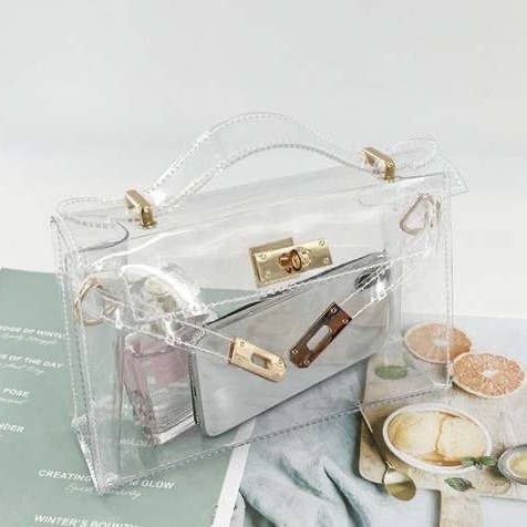 Gameday LUXE Mini Andrea Clear Bag