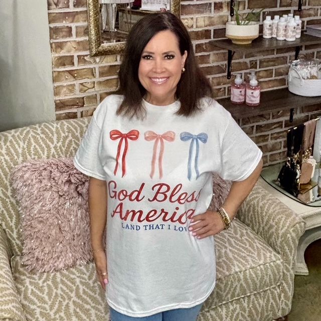Weekender God Bless American Tee