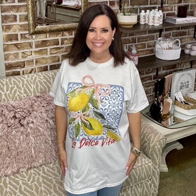 Weekender La Dolce Vita Lemon Tee