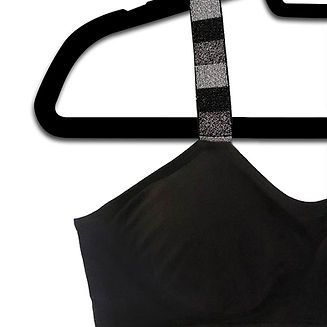 Strap Its Black/Metallic Ombre Bra