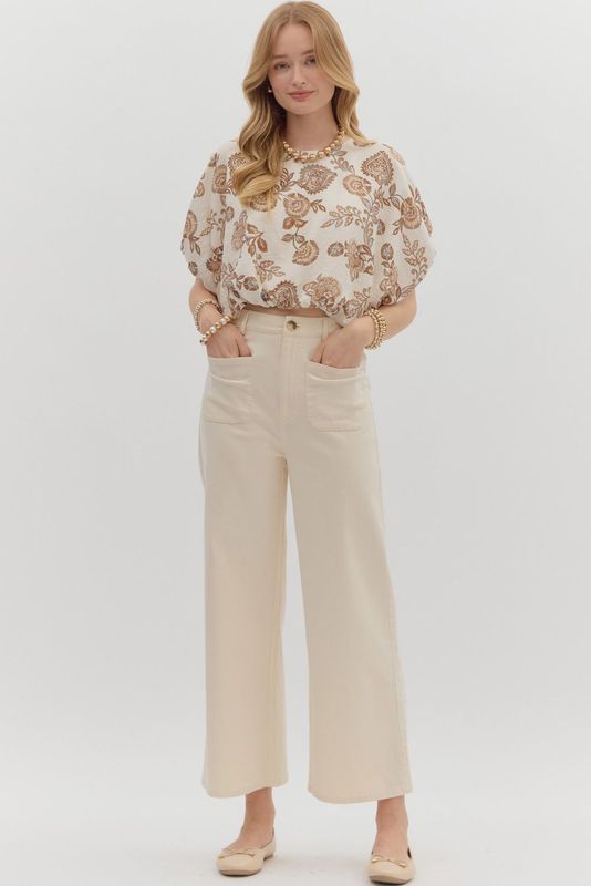 Entro Front Pocket Pant