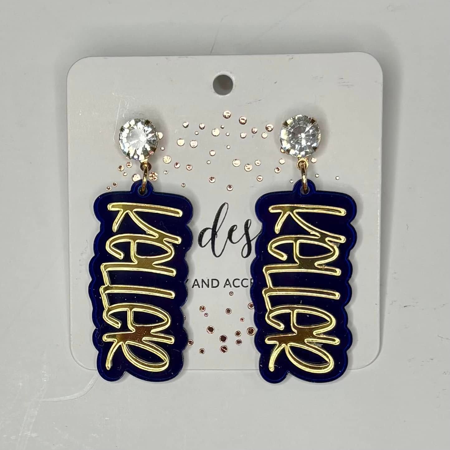 TLD Keller Gold Mirror Earring