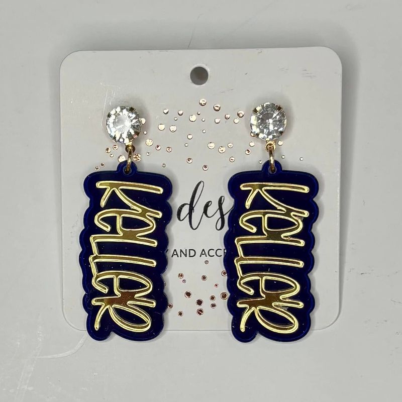 TLD Keller Gold Mirror Earring