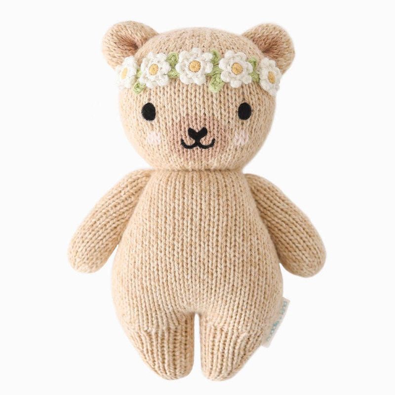 Cuddle+Kind Baby Honey Bear Floral