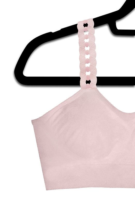 Strap Its Pink Loops Bra