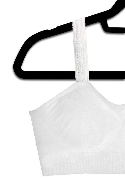 Strap Its White Lace Bra