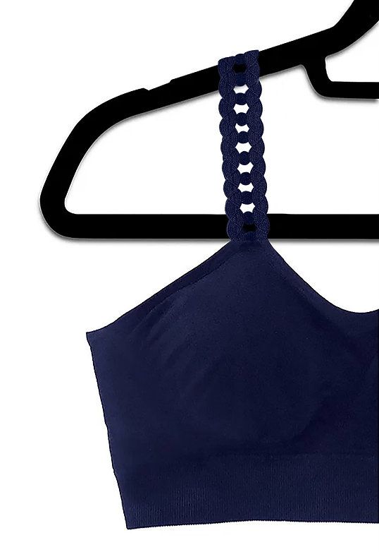Strap Its Navy Loops Bra