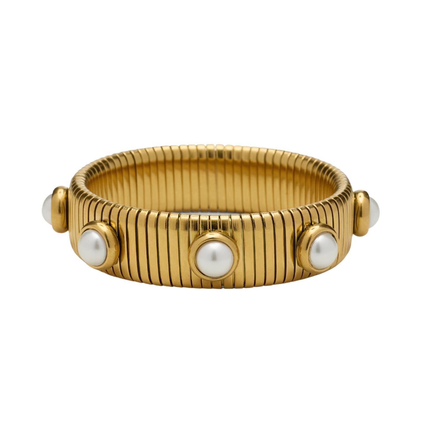 Hjane pearl tube bracelet