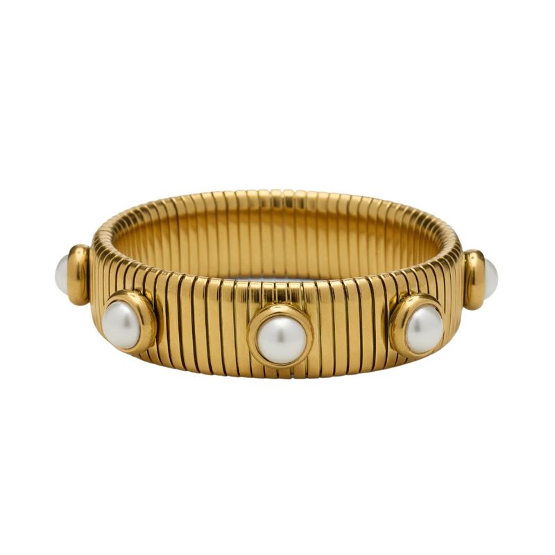 Hjane pearl tube bracelet