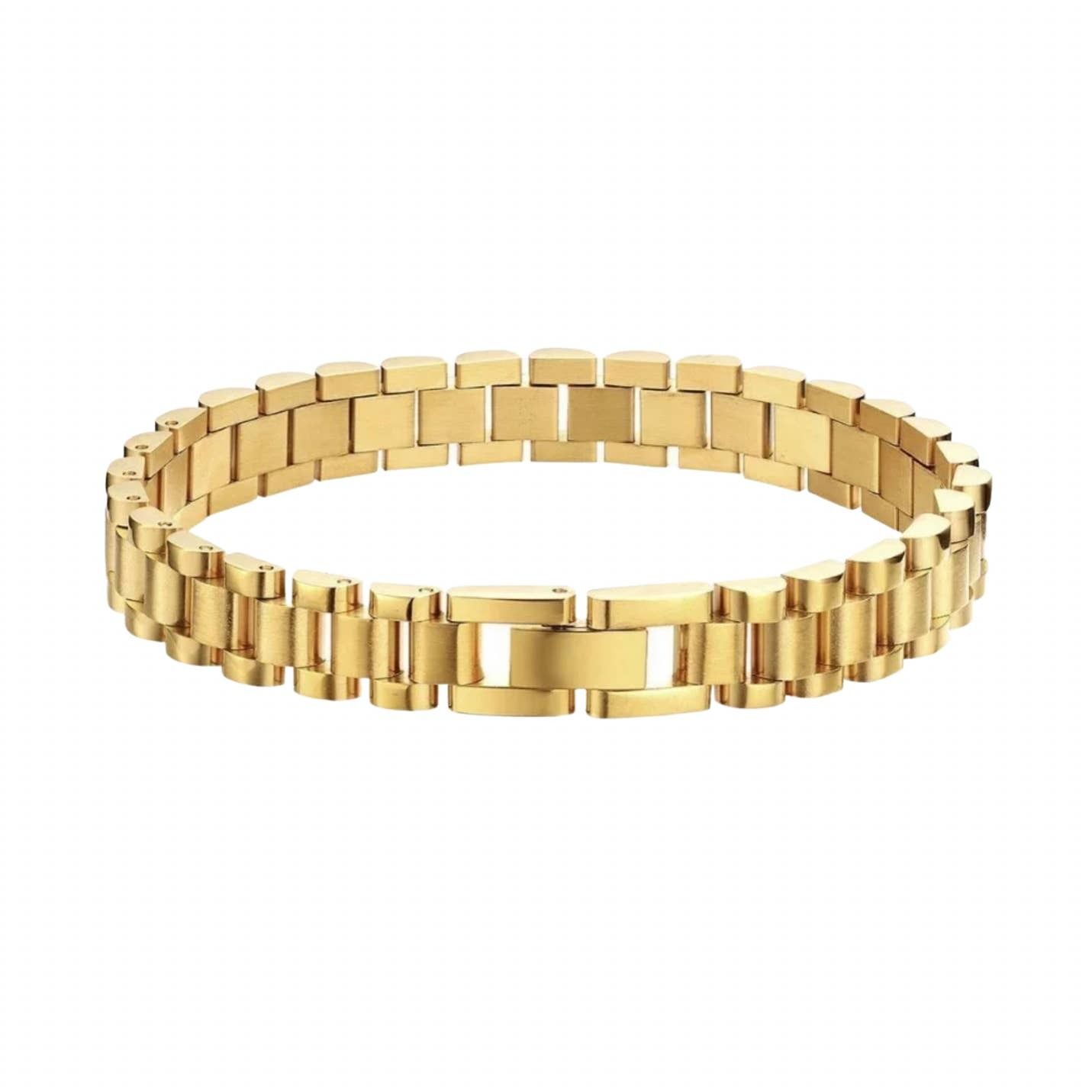 Hjane gold wristwatch bracelet
