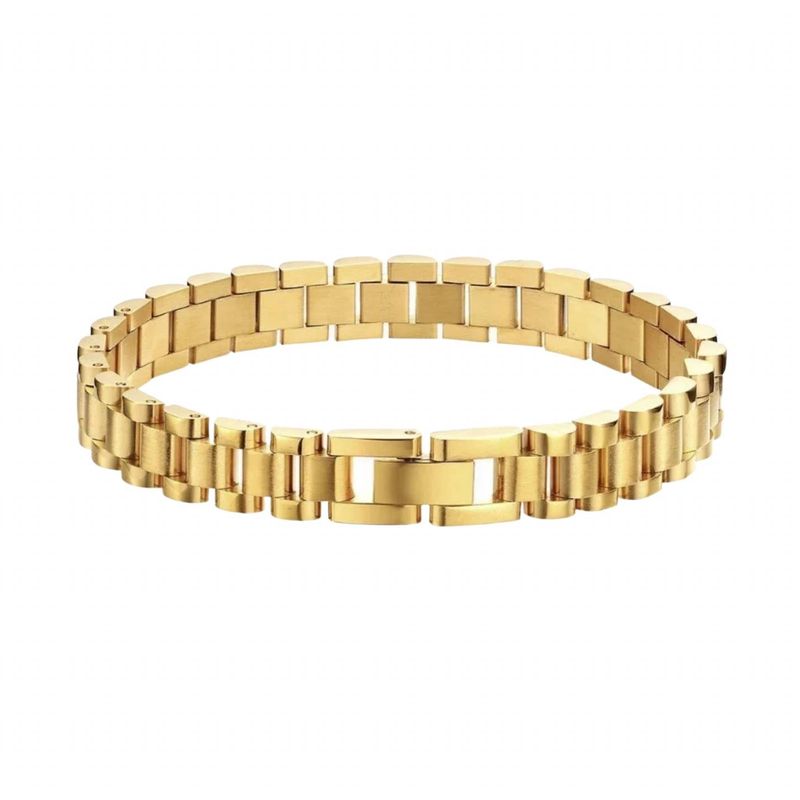 Hjane gold wristwatch bracelet